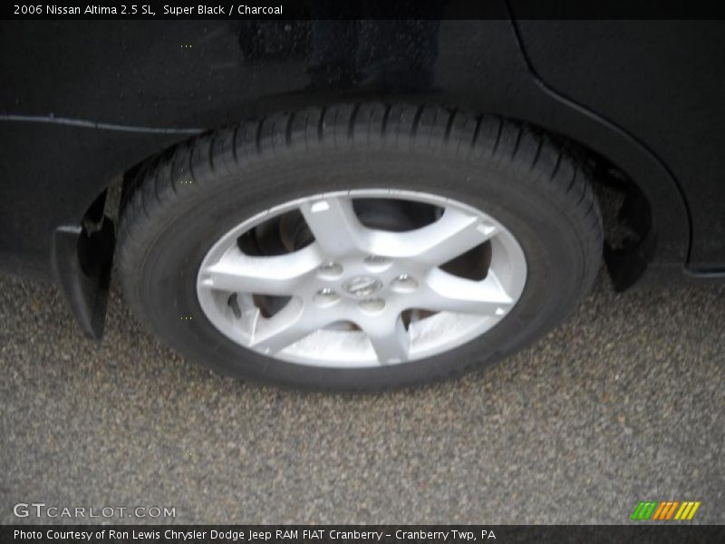 Super Black / Charcoal 2006 Nissan Altima 2.5 SL