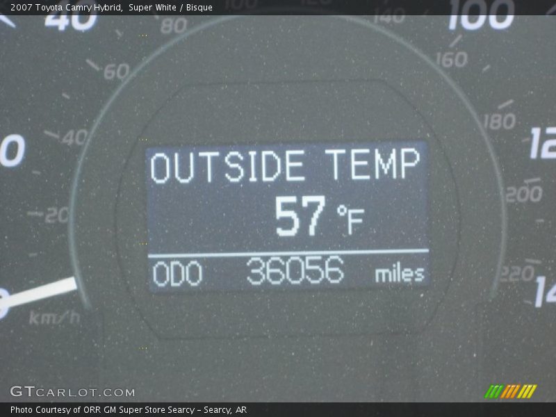 Super White / Bisque 2007 Toyota Camry Hybrid