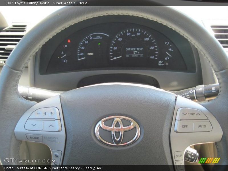 Super White / Bisque 2007 Toyota Camry Hybrid