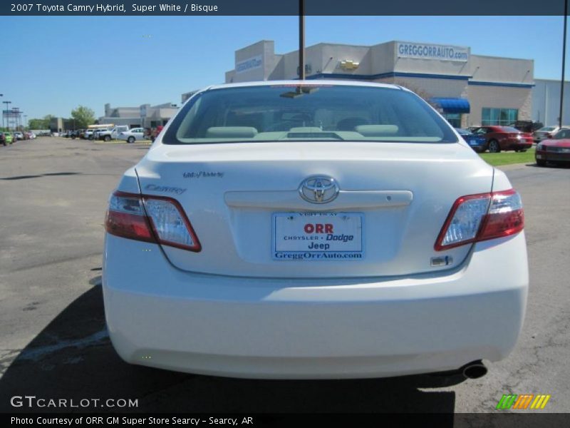 Super White / Bisque 2007 Toyota Camry Hybrid