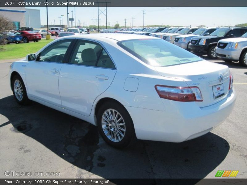 Super White / Bisque 2007 Toyota Camry Hybrid
