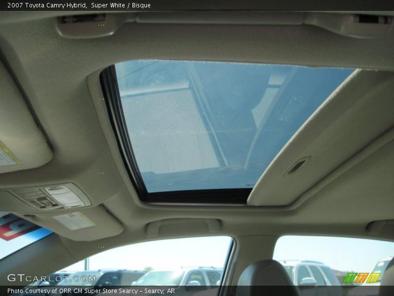 Super White / Bisque 2007 Toyota Camry Hybrid