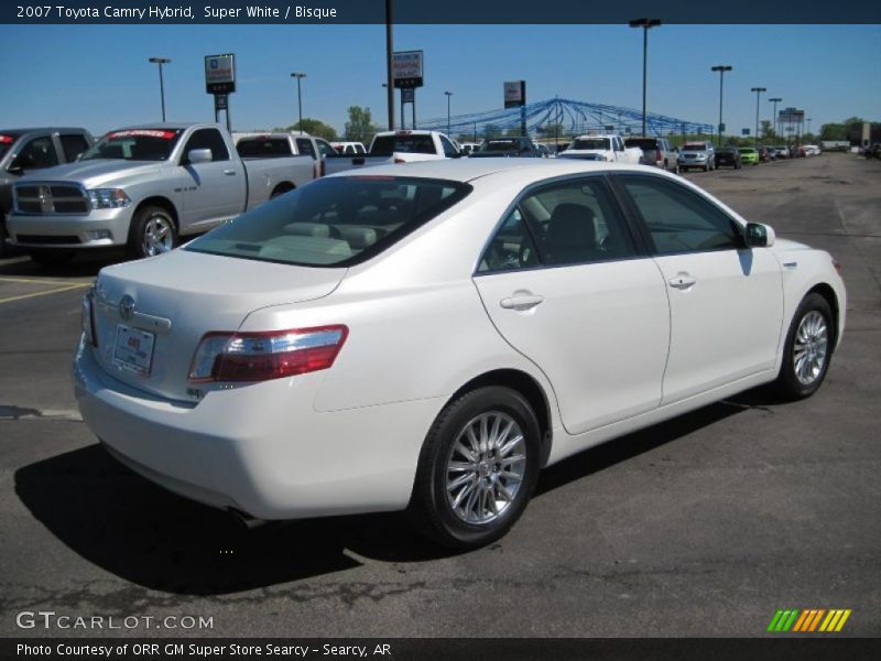 Super White / Bisque 2007 Toyota Camry Hybrid