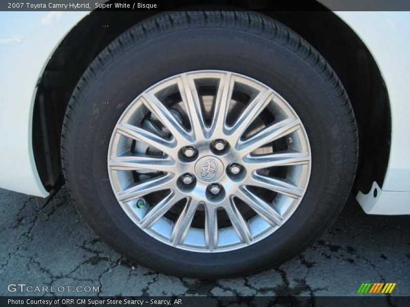 Super White / Bisque 2007 Toyota Camry Hybrid