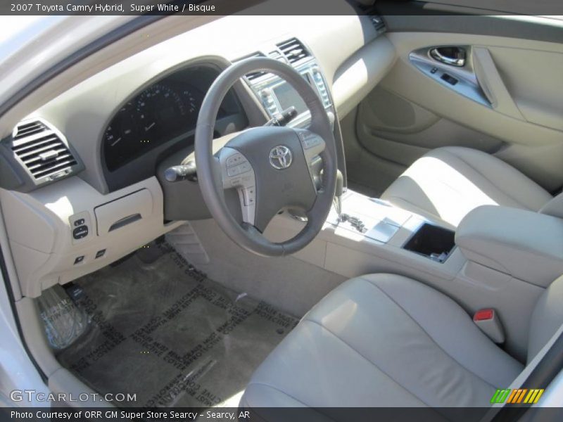 Super White / Bisque 2007 Toyota Camry Hybrid