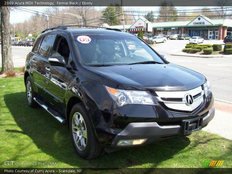 Formal Black / Ebony 2009 Acura MDX Technology