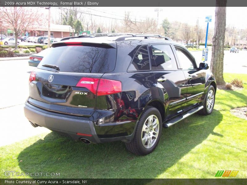 Formal Black / Ebony 2009 Acura MDX Technology