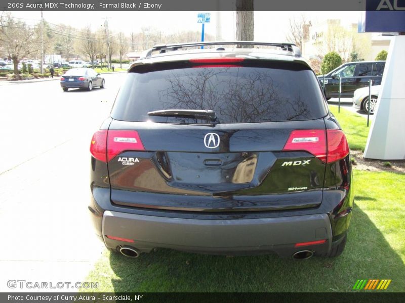 Formal Black / Ebony 2009 Acura MDX Technology