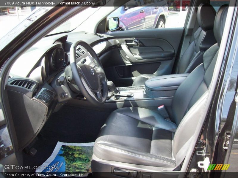 Formal Black / Ebony 2009 Acura MDX Technology