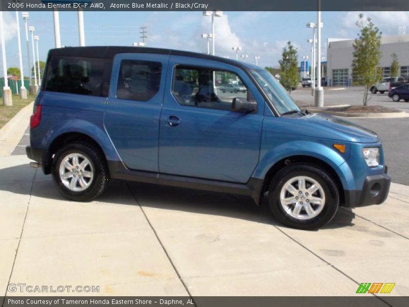 Atomic Blue Metallic / Black/Gray 2006 Honda Element EX-P AWD