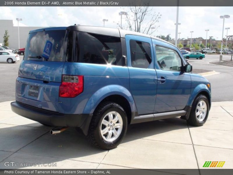 Atomic Blue Metallic / Black/Gray 2006 Honda Element EX-P AWD