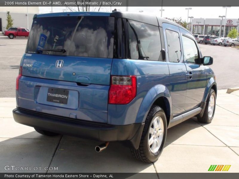 Atomic Blue Metallic / Black/Gray 2006 Honda Element EX-P AWD