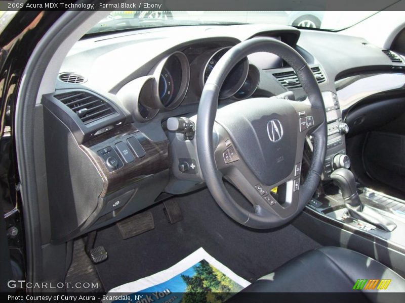 Formal Black / Ebony 2009 Acura MDX Technology