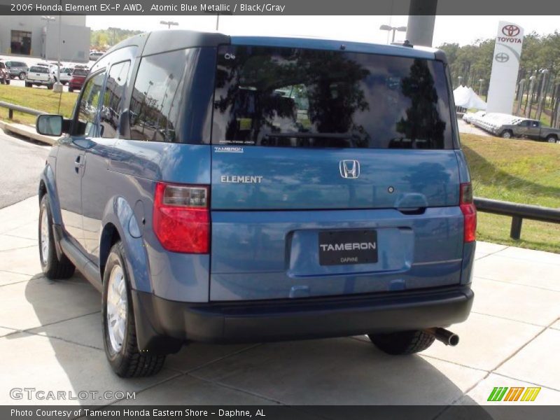 Atomic Blue Metallic / Black/Gray 2006 Honda Element EX-P AWD