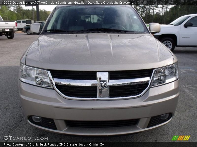 Light Sandstone Metallic / Dark Slate Gray/Light Graystone 2009 Dodge Journey SXT AWD