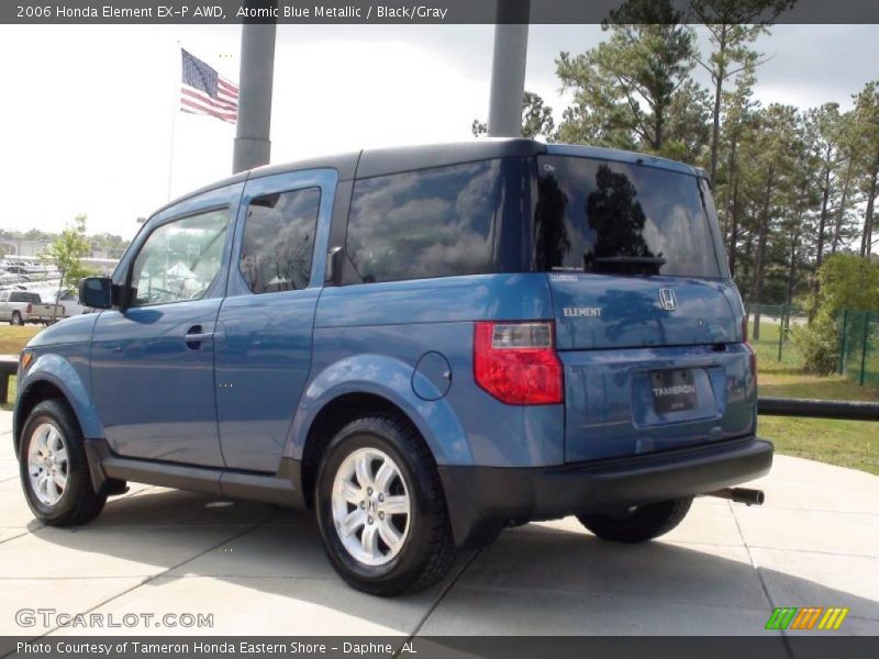 Atomic Blue Metallic / Black/Gray 2006 Honda Element EX-P AWD