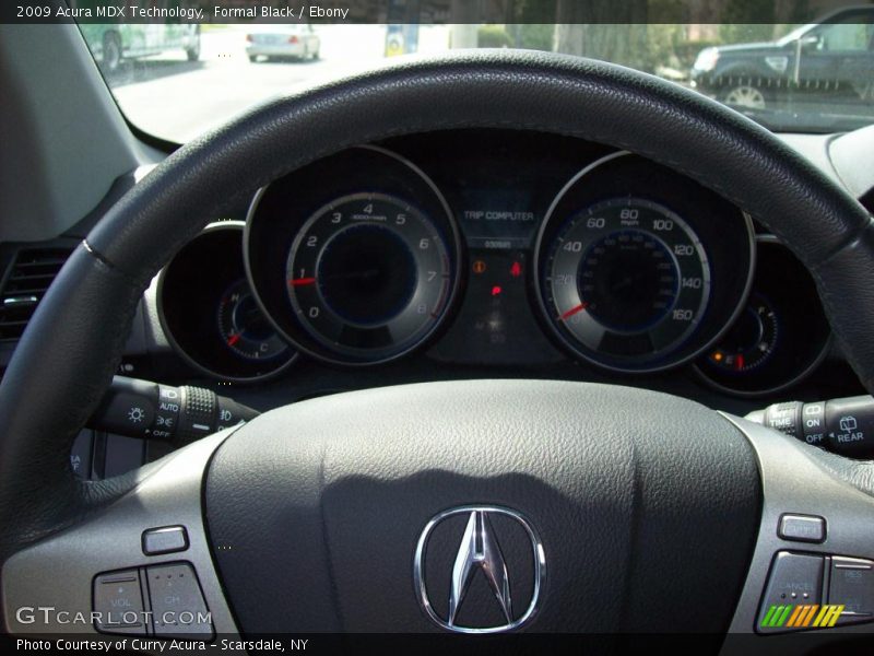 Formal Black / Ebony 2009 Acura MDX Technology