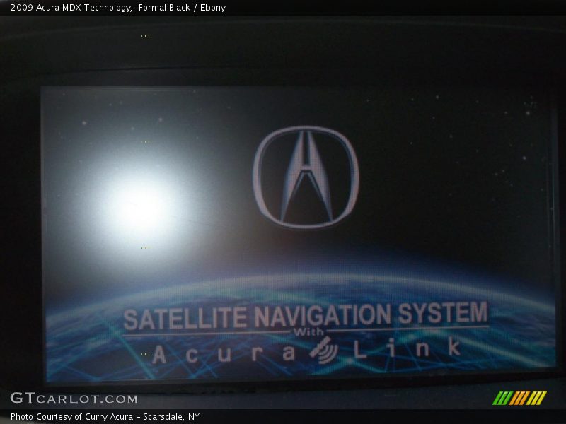 Formal Black / Ebony 2009 Acura MDX Technology