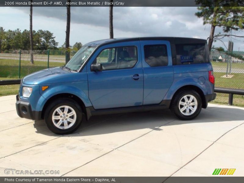 Atomic Blue Metallic / Black/Gray 2006 Honda Element EX-P AWD