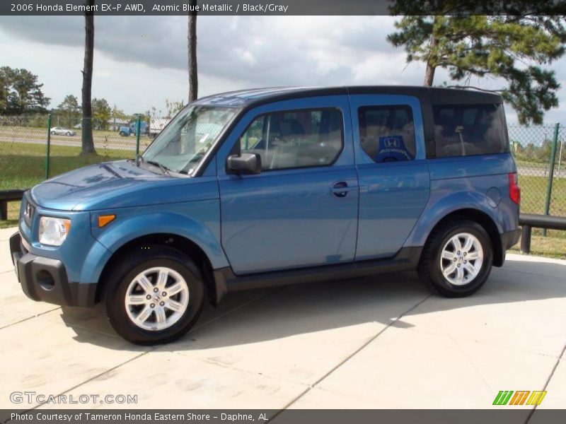 Atomic Blue Metallic / Black/Gray 2006 Honda Element EX-P AWD