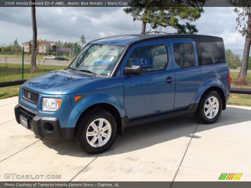 Atomic Blue Metallic / Black/Gray 2006 Honda Element EX-P AWD