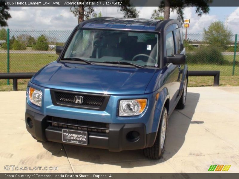 Atomic Blue Metallic / Black/Gray 2006 Honda Element EX-P AWD