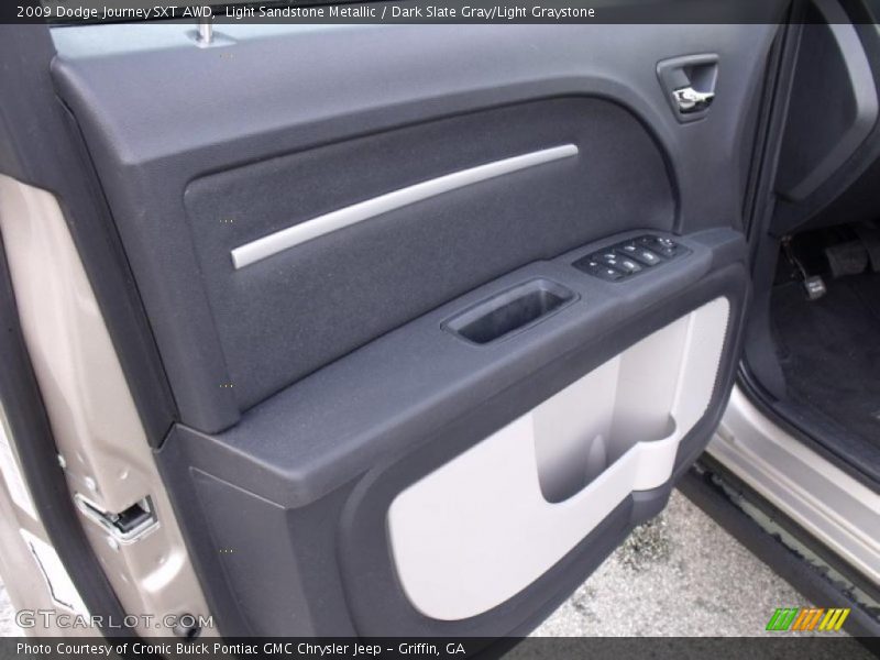 Light Sandstone Metallic / Dark Slate Gray/Light Graystone 2009 Dodge Journey SXT AWD
