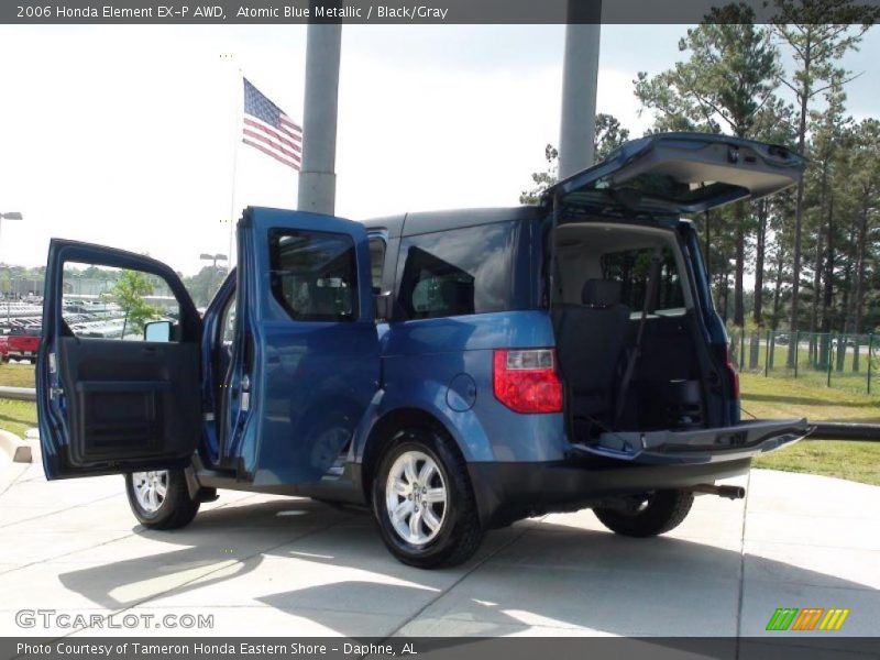 Atomic Blue Metallic / Black/Gray 2006 Honda Element EX-P AWD