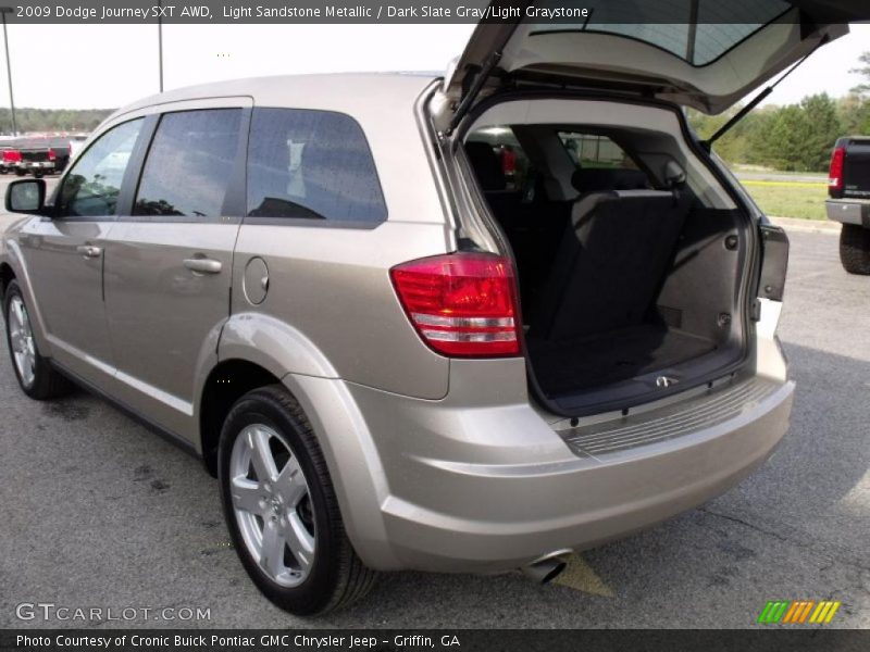 Light Sandstone Metallic / Dark Slate Gray/Light Graystone 2009 Dodge Journey SXT AWD