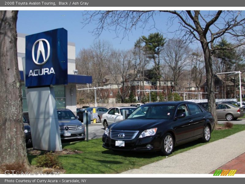 Black / Ash Gray 2008 Toyota Avalon Touring