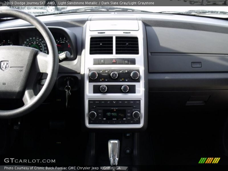 Light Sandstone Metallic / Dark Slate Gray/Light Graystone 2009 Dodge Journey SXT AWD
