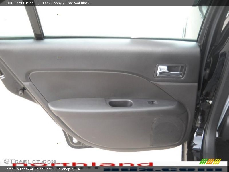 Black Ebony / Charcoal Black 2008 Ford Fusion SE