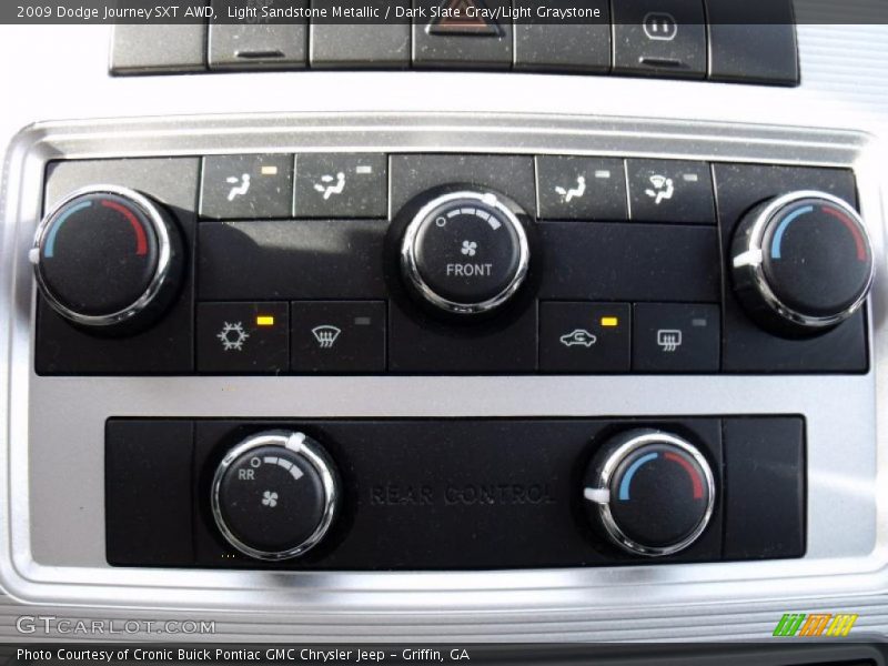 Light Sandstone Metallic / Dark Slate Gray/Light Graystone 2009 Dodge Journey SXT AWD