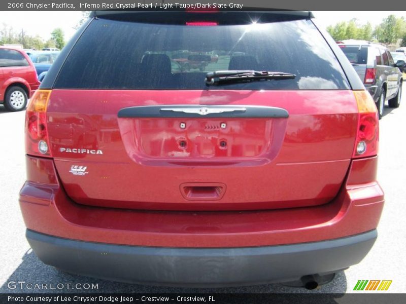Inferno Red Crystal Pearl / Light Taupe/Dark Slate Gray 2006 Chrysler Pacifica