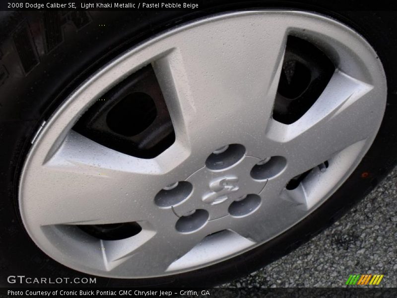 Light Khaki Metallic / Pastel Pebble Beige 2008 Dodge Caliber SE