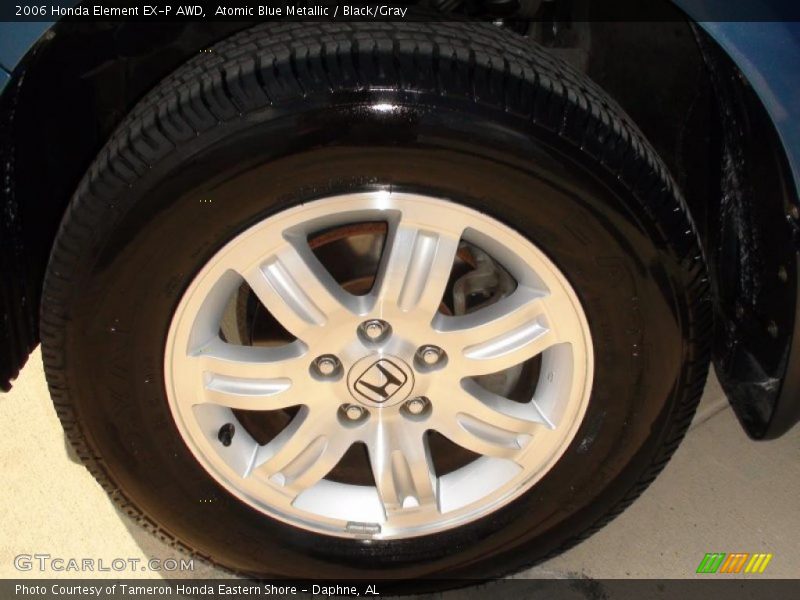 Atomic Blue Metallic / Black/Gray 2006 Honda Element EX-P AWD