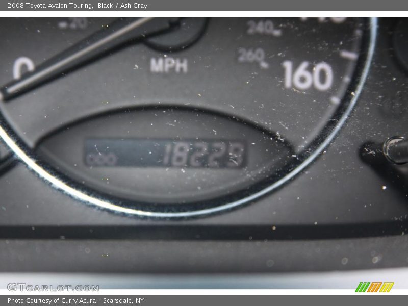 Black / Ash Gray 2008 Toyota Avalon Touring