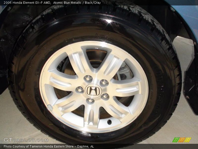 Atomic Blue Metallic / Black/Gray 2006 Honda Element EX-P AWD