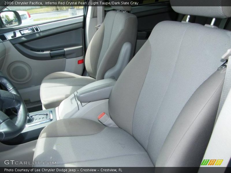 Inferno Red Crystal Pearl / Light Taupe/Dark Slate Gray 2006 Chrysler Pacifica