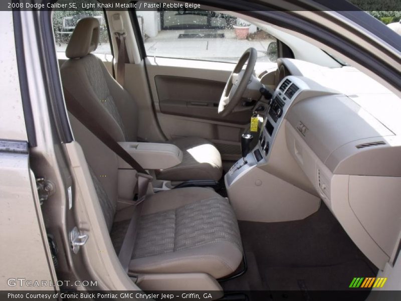 Light Khaki Metallic / Pastel Pebble Beige 2008 Dodge Caliber SE