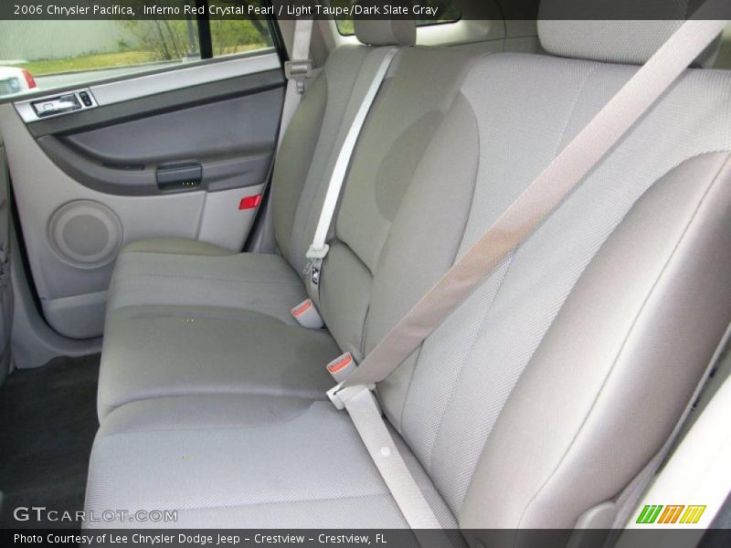 Inferno Red Crystal Pearl / Light Taupe/Dark Slate Gray 2006 Chrysler Pacifica