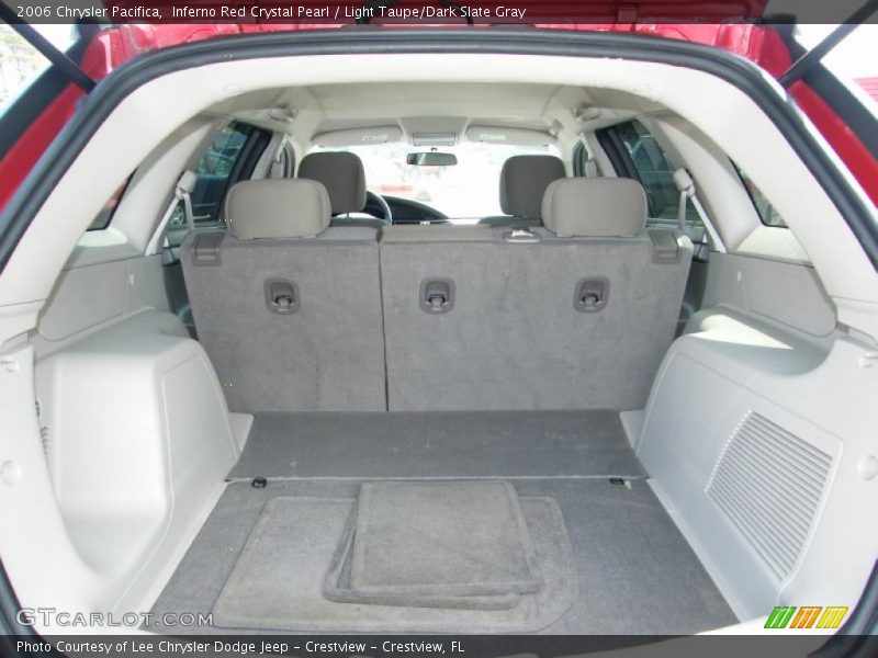 Inferno Red Crystal Pearl / Light Taupe/Dark Slate Gray 2006 Chrysler Pacifica