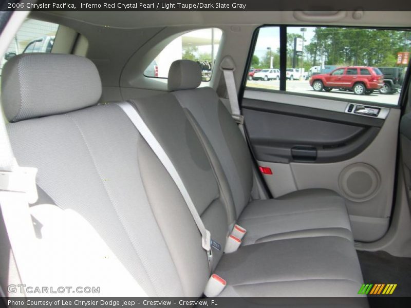 Inferno Red Crystal Pearl / Light Taupe/Dark Slate Gray 2006 Chrysler Pacifica