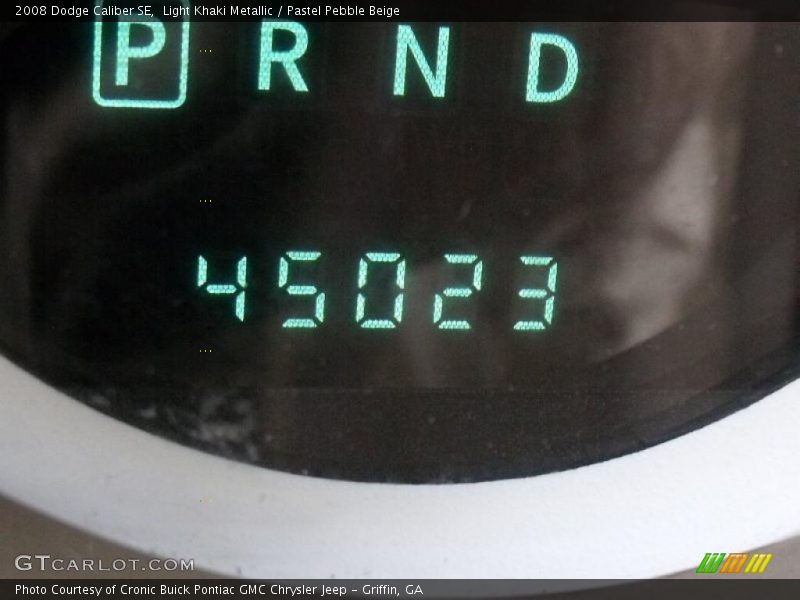 Light Khaki Metallic / Pastel Pebble Beige 2008 Dodge Caliber SE