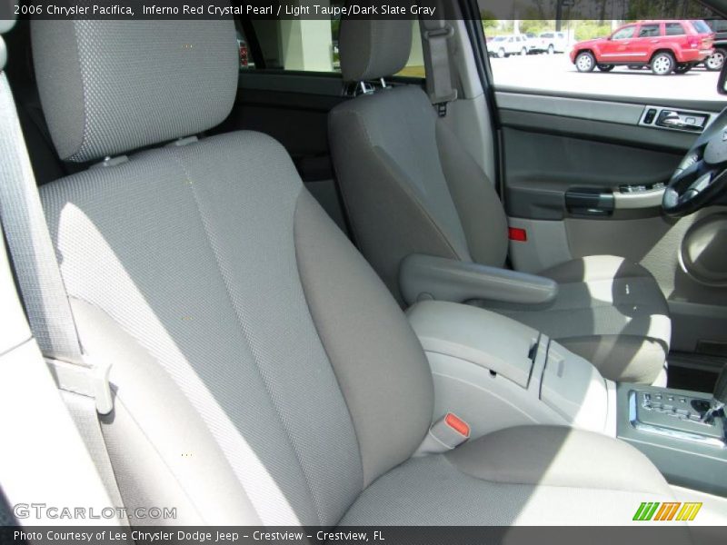 Inferno Red Crystal Pearl / Light Taupe/Dark Slate Gray 2006 Chrysler Pacifica
