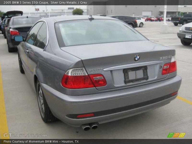 Silver Grey Metallic / Grey 2005 BMW 3 Series 330i Coupe