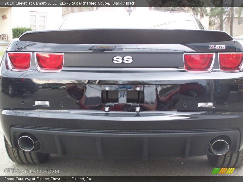 Black / Black 2010 Chevrolet Camaro SS SLP ZL575 Supercharged Coupe