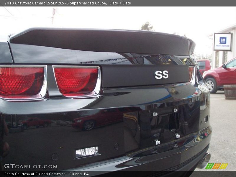 Black / Black 2010 Chevrolet Camaro SS SLP ZL575 Supercharged Coupe