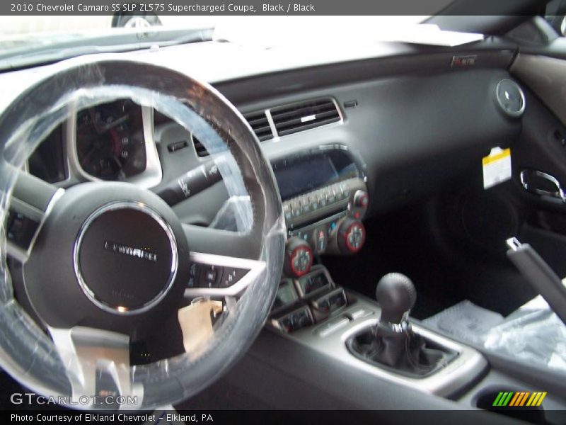 Black / Black 2010 Chevrolet Camaro SS SLP ZL575 Supercharged Coupe