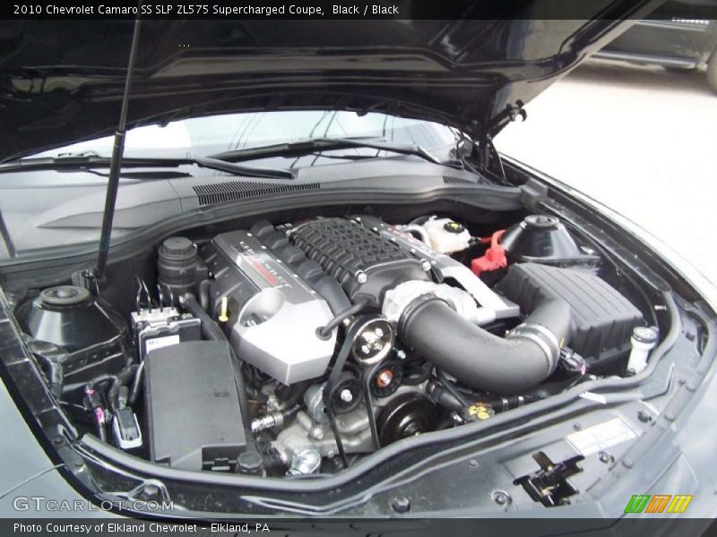 Black / Black 2010 Chevrolet Camaro SS SLP ZL575 Supercharged Coupe